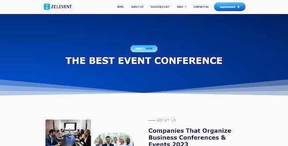 Zelevent - Event & Conference Elementor Template Kit